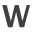 w
